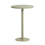 Tavolo bar alto Week-End metallo verde / Ø 70 x H 105 cm - Petite Friture