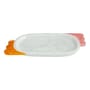Mustique Scallop Tray plastic material white / Trinket bowl - 42 x 21 cm / Acrylic - Jonathan Adler