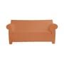 Bubble Club 2-seater outdoor sofa plastic material orange / L 189 cm - Philippe Starck, 2000 - Kartell