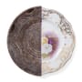 Assiette à dessert Hybrid Nok céramique multicolore / Ø 20 cm - Seletti