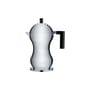 Cafetière italienne Pulcina noir métal / 3 tasses - Alessi