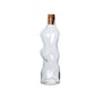 Carafe Dimple / Bouchon liège - 1,02 L - Ferm Living