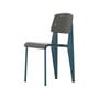 Chaise Standard SP plastique bleu gris / Jean prouvé, 1934 - Vitra