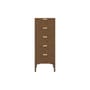Chiffonnier Marius bois naturel / L 50 x H 130 cm - Hartô