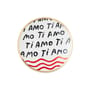 Ti Amo Dessert plate ceramic multicoloured / Ø 17 cm - Bitossi Home