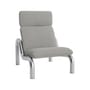 Fauteuil rembourré Tube tissu gris - Normann Copenhagen