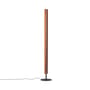 Lampadaire Seki-Han bois naturel / Réédition 1963 - H 168 cm - Flos