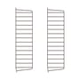 Lot de 2 montants muraux / H 75 x P 20 cm - String Furniture