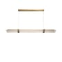 Pendelleuchte Seagull LED plastikmaterial transparent / L 160 cm - DCW éditions