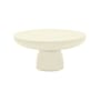 Couchtisch Olo Colours - Bois laqué holz weiß / Ø 70 x H 33 cm - Mogg
