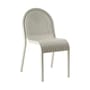 Stapelbarer Stuhl Groove metall beige - Tom Dixon
