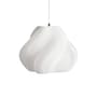 Suspension Soft Serve 03 blanc / Ø 37 x H 30 cm - CRÈME ATELIER