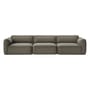 Canapé droit Develius D tissu vert / 4 places - L 309 cm - &tradition