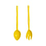 Couverts à salade Boavista céramique jaune - & klevering