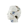 Décoration Kintsugi Heads - HIM céramique blanc - Seletti