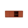 Save Dresser wood orange / W 139.2 x D 38 x H 51 cm - MONTANA