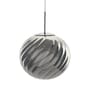 Whirl Large Pendant plastic material silver / LED - Ø 45 cm - Tom Dixon