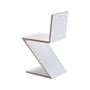Sedia Zig Zag legno bianco / Gerrit Thomas Rietveld, 1934 - CASSINA