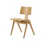 Daystak RD1 Stacking chair natural wood / Robin Day, 1951 - &tradition