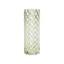 Vase Marshmallow glas grün / Ø 12 x H 33 cm - & klevering