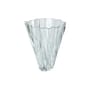 Vase Shanghai plastique transparent / Mario Bellini, 2012 - Kartell