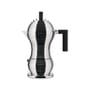 Cafetière italienne Pulcina métal noir / Induction - 6 tasses - Alessi