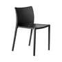 Chaise empilable Air-Chair noir / Jasper Morrison, 2000 - Magis