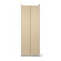 Schrank Sill holz beige / L 70 x H 200 cm - MDF genutet - Ferm Living