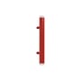 Pyl Bathroom wall light metal red / L 75 cm - Petite Friture