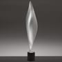 Lampadaire Cosmic leaf métal plastique gris transparent - Artemide