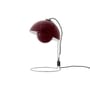 Lampe de table Flowerpot VP4 métal prune / H 36 cm - By Verner Panton, 1968 - &tradition