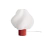 Lampe de table Soft Serve Regular rouge / H 26 cm - CRÈME ATELIER