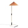 Matin Floor lamp textile orange peach fabric / Ø 50 x H 129 cm - Hay