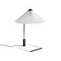 Lampe de table Matin Small LED tissu blanc / H 38 cm - Hay