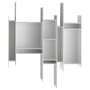 Étagère Randomito bois blanc / L 81 x H 96 cm - MDF Italia
