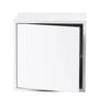 Scaffale Stacked legno bianco / Medium quadrata 43x43 cm / Con anta - Muuto