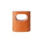 Table d'appoint Space céramique orange / 36 x 26 x H 39 cm - HK LIVING