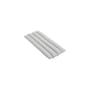 Accessorio  tessuto grigio / Cuscino integrale trapuntato morbido - Per Poltrona Palissade Dining Large - Hay