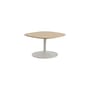 Soft Coffee table natural wood / 70 x 70 x H 42 cm - Muuto