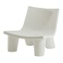 Low Lita Low armchair plastic material white - Slide