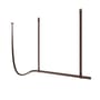 Pendelleuchte Belt leder braun / Leder - L 200 cm / Bluetooth - Flos