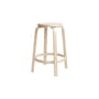Sgabello alto 64 legno naturale / H 65 cm - Alvar Aalto, 1935 - ARTEK