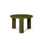 Table basse Post Small laqué vert / Ø 65 x H 41 cm - Ferm Living