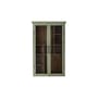 Rangement mural Hazem bois vert / Vitrine compartimentée - L 50 x P 14 x H 80 cm - Bloomingville