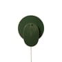 Nebula 01 Wall light with plug ceramic green / W 33.6 x H 39.5 cm - Serax