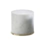 Cale-porte  marbre blanc / Marbre - H 10 cm - Opinion Ciatti