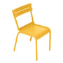Chaise enfant Luxembourg métal jaune / Empilable - Aluminium - Fermob