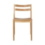 Sedia impilabile Boda legno naturale - Ferm Living