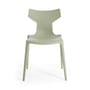 Sedia impilabile Re-Chair materiale plastico verde / Materiali riciclati - Kartell