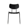 VLA26T - Vega Chair Stacking chair wood black / Vilhelm Lauritzen, 1956 - CARL HANSEN & SON